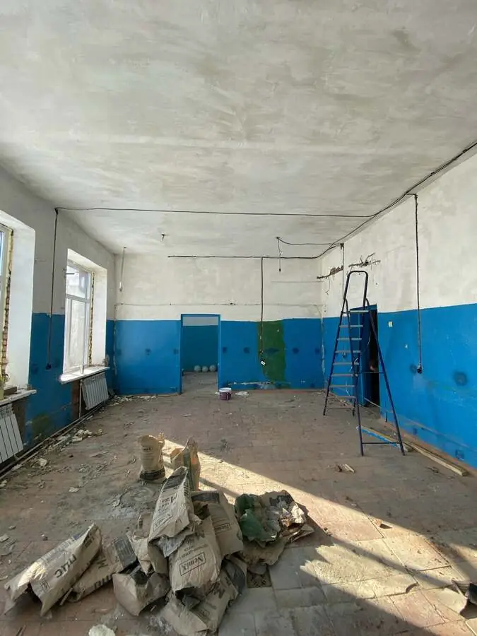 Демонтаж штукатурки, до